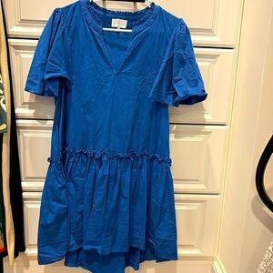 Sugarlips Dropwaist Blue Dress